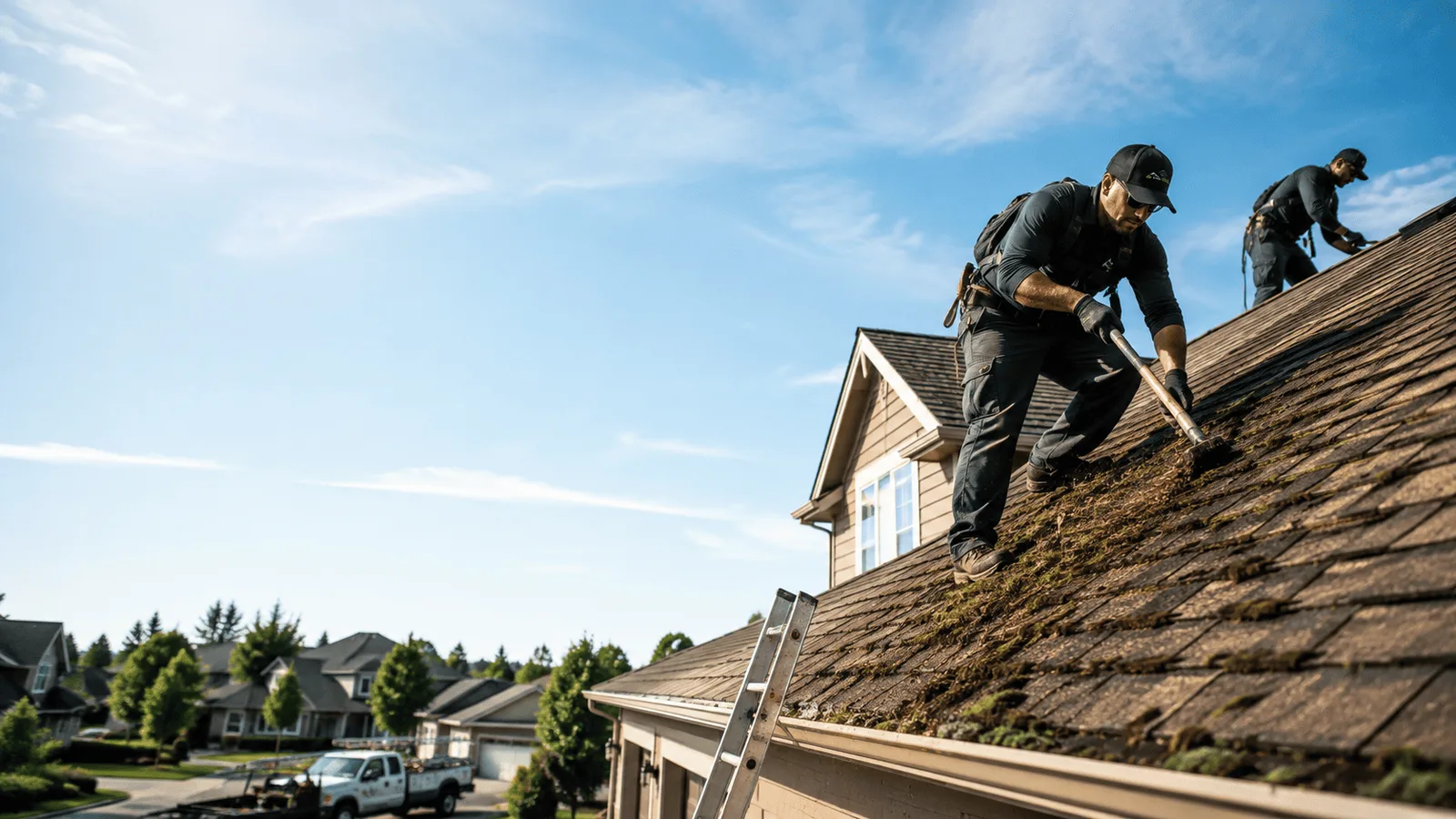 Roof Moss Removal in Brook Park, MN near me